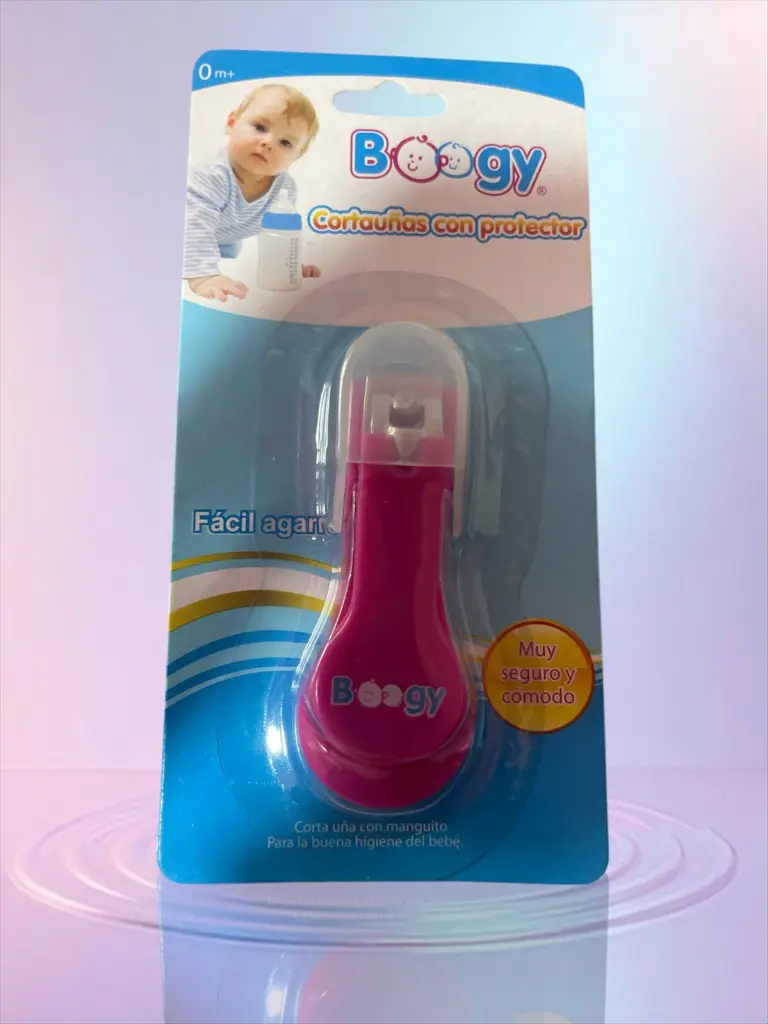CORTA UÑAS PARA BEBE ROSADO.webp