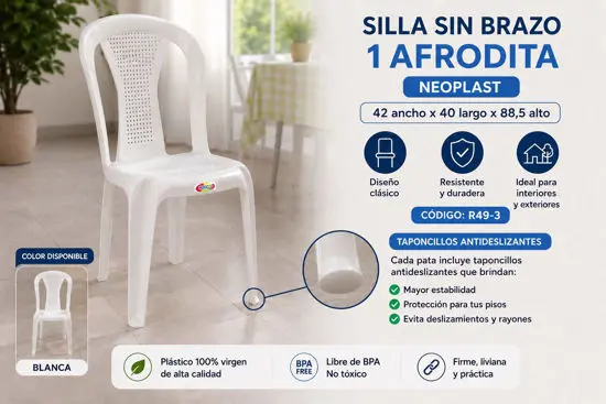 SILLA SIN BRAZO