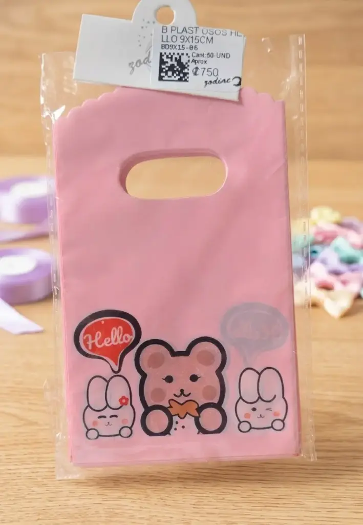 PAQUETE  DE BOLSA MINI