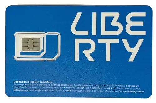 TARJETAS SIM LIBERTY