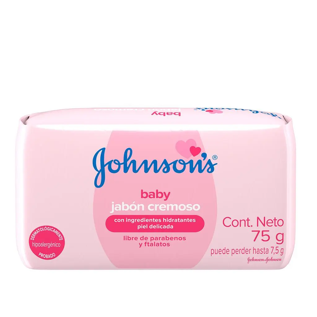 JABON JHONSON ROSA 75G