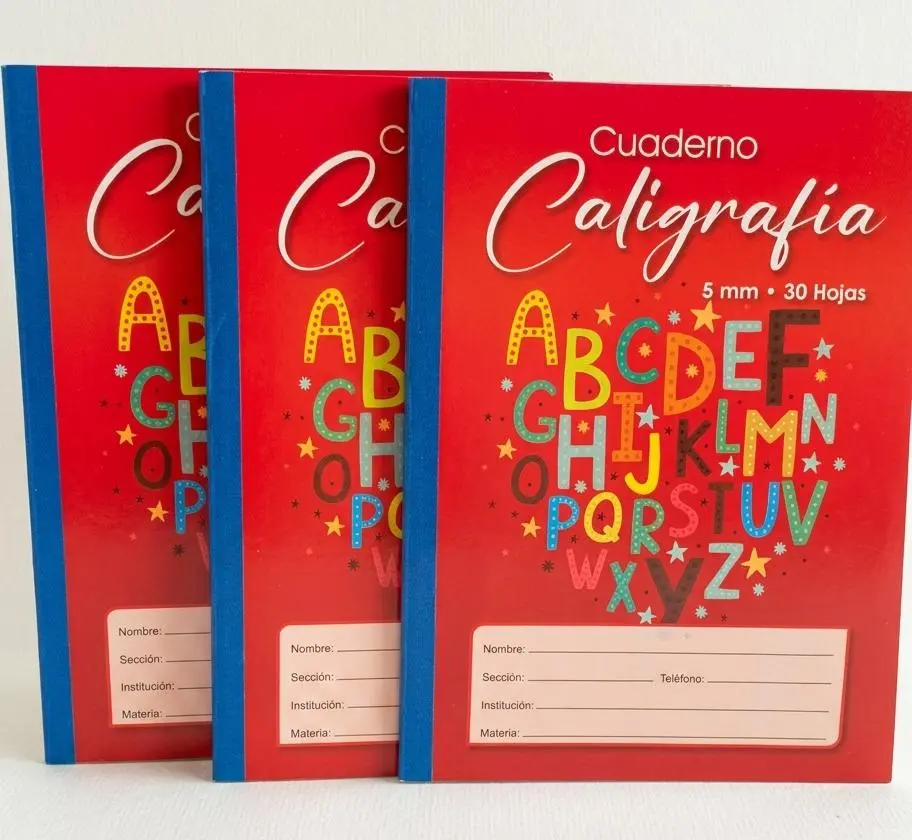 CUADERNO DE CALIGRAFIA