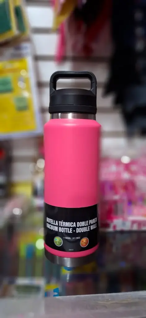 BOTELLA ROSADA 1100ML