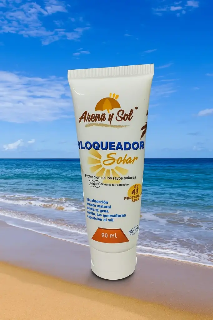 BLOQUEADOR ARENA Y SOL 90ML 45FPS