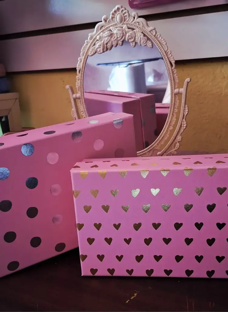 CAJA MED EMP DECORADA