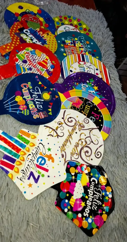 GLOBO PEQUEÑO FELIZ CUMPLEAÑOS