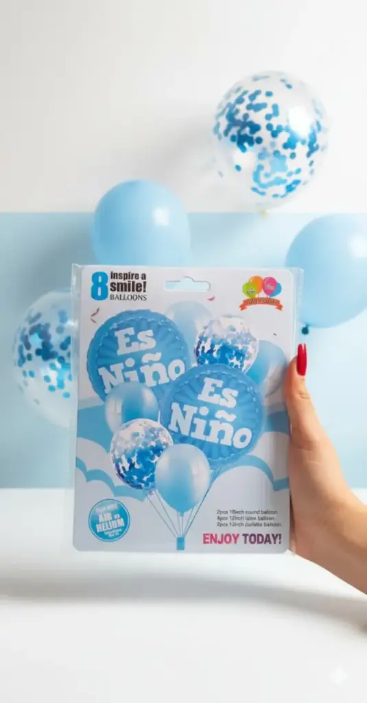  GLOBOS BALLOON METALICOS LETRAS