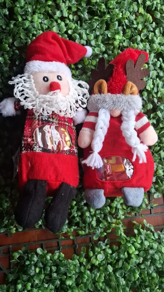 MUÑECOS NAVIDAD RELLENOS