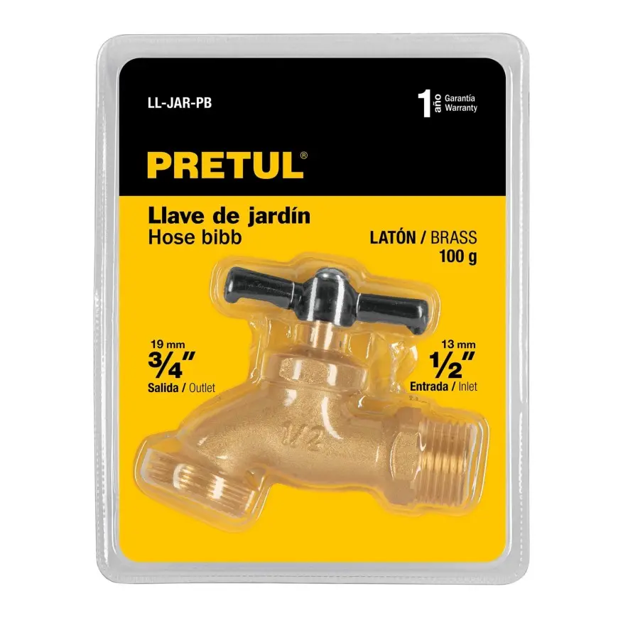 LLAVE PARA CHORRO BRONCE