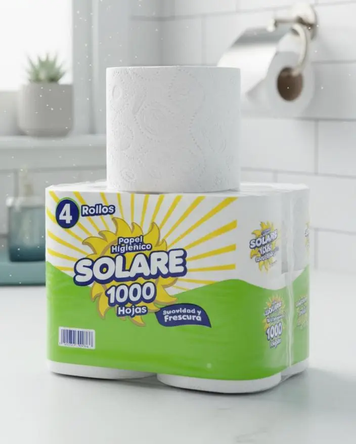 PAPEL HIGIENICO 4 ROLLOS