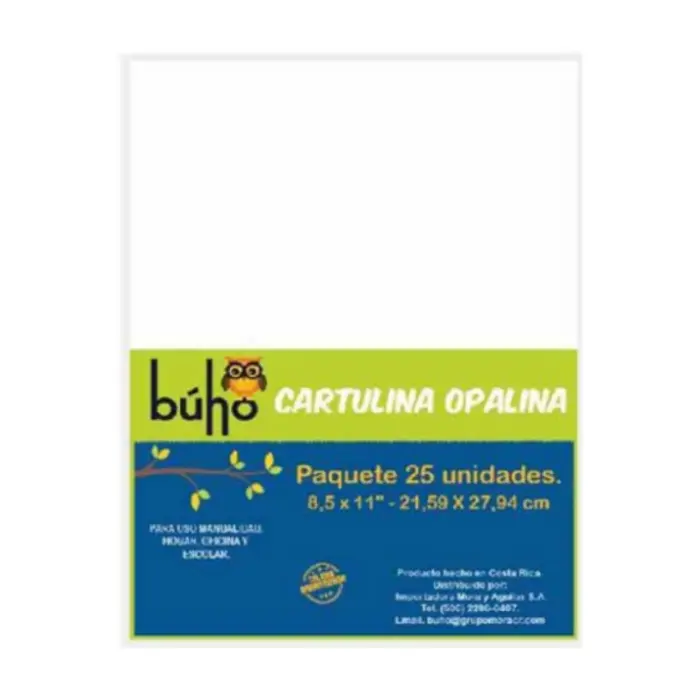 CARTULINA OPALINA TAM CARTA