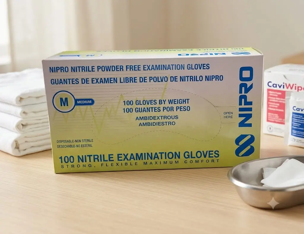 GUANTES NITRILO