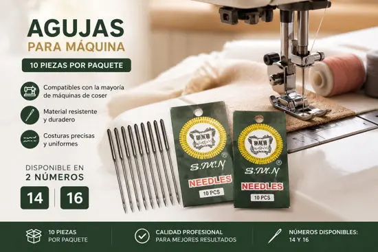 AGUJAS DE MAQUINAS