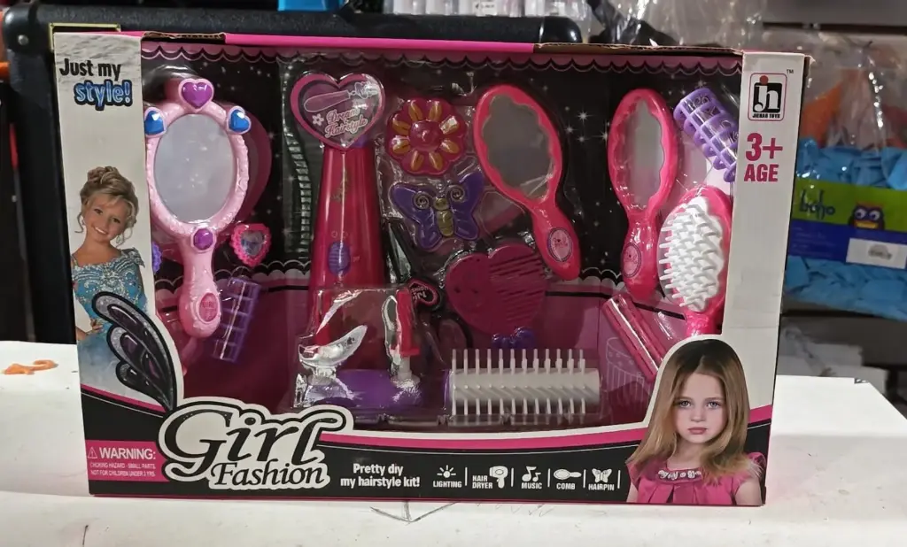 SET DE PEINADO DE NIÑA JUGUETS
