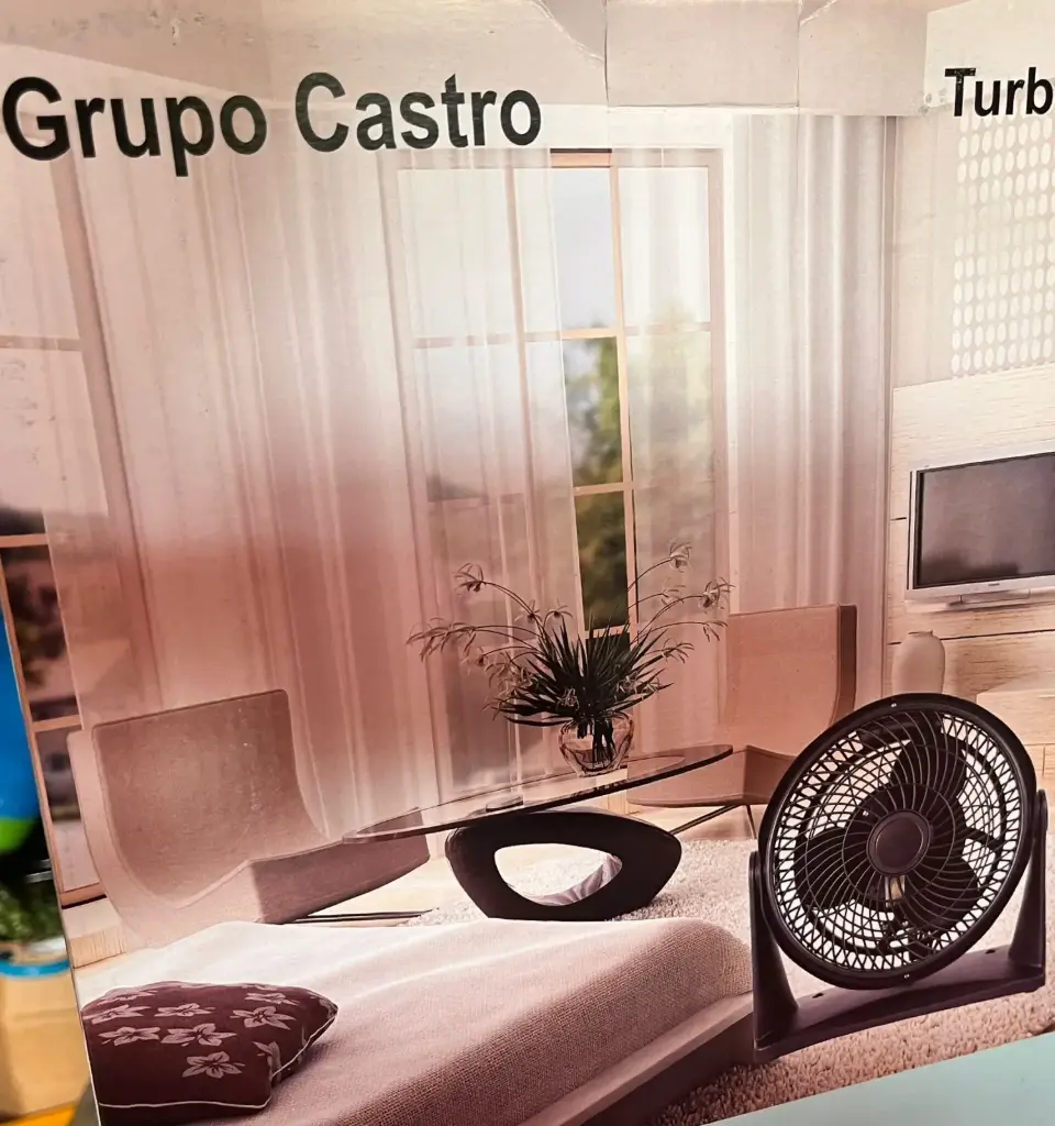VENTILADOR NEGRO PEQUEÑO