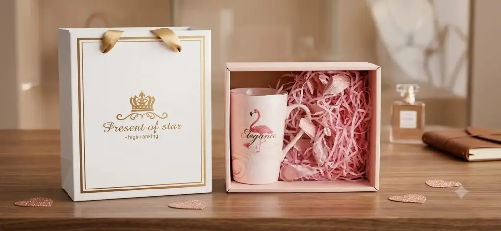 CAJA TAZA PELUCHE