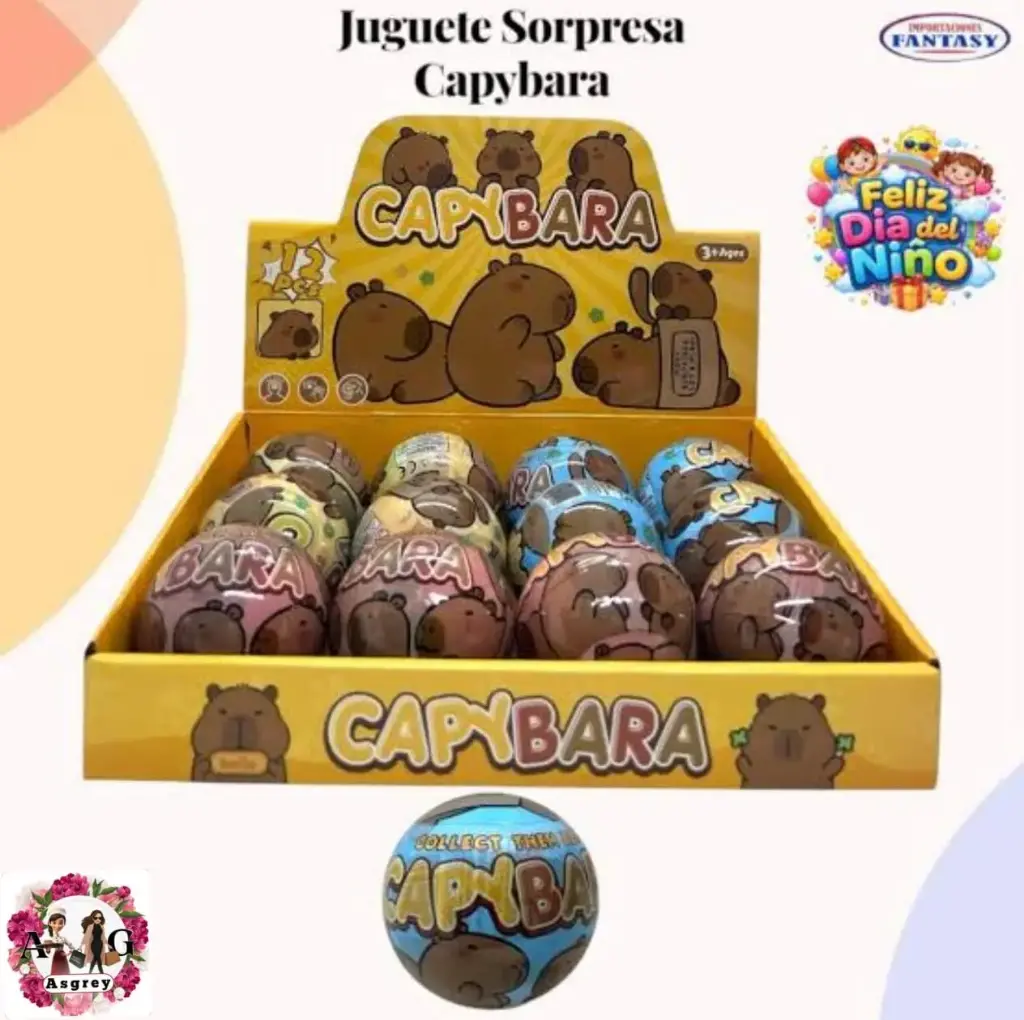 HUEVO SORPRESA CAPIBARA