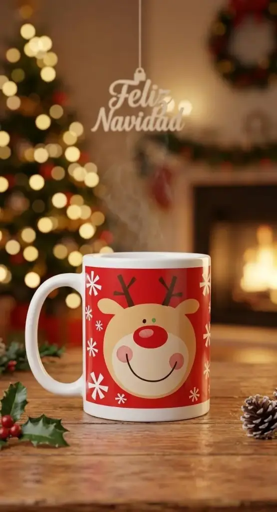 TAZA NAVIDEÑA