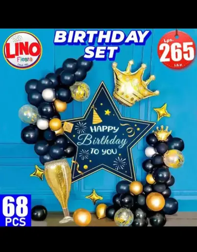 [9780201419559] KIT DE GLOBOS DECORATIVO