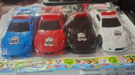CARRITOS DE POLICIA P/4