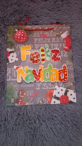 BOLSA DE REGALO NAVIDEÑA G