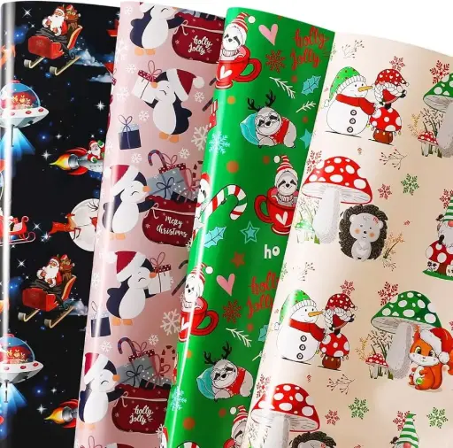 PAPEL DE REGALO NAVIDEÑO