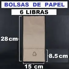 BOLSA 6 L KRAFT