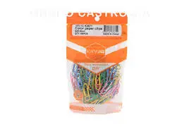 [5606157736714] PAQUETE DE CLIPS COLORES