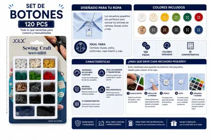 [6920221460206] SET DE BOTONES