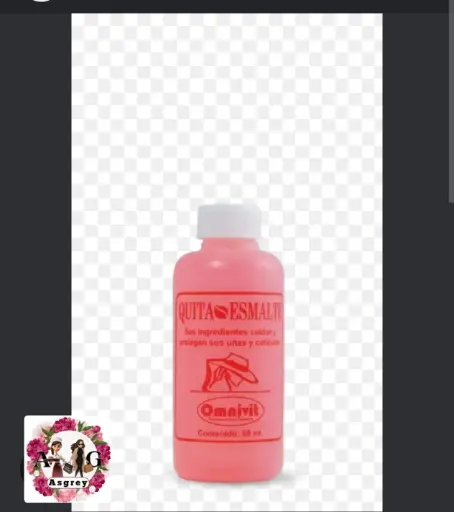 QUITA ESMALTE ROSADO