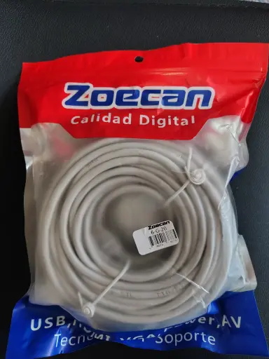 CABLE 6-G-20  GRIS 20M