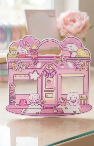BOLSA PLASTICA ESTILO CASA PEQUEÑA