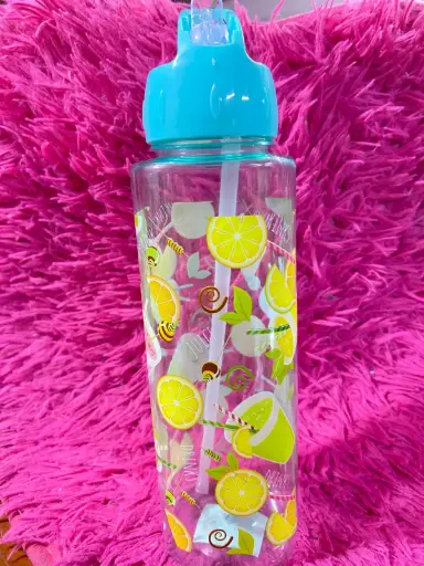 BOTELLA CON DISEÑO DE FRUTAS