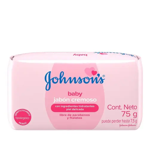 JABON JHONSON ROSA 75G